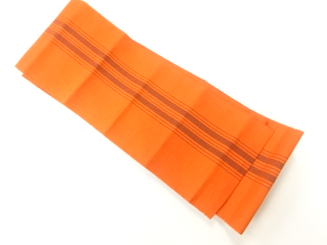 JAPANESE HANHABA OBI / WOVEN STRIPE